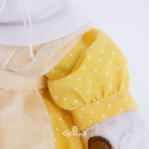 Одежда для Кошечки Лили 24 см - Желтое платье с передником Budi Basa