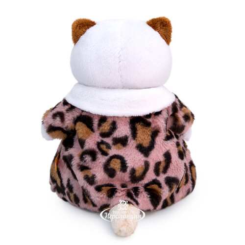 Одежда для Кошечки Лили 24 см - Шубка из меха с леопардовым принтом Budi Basa