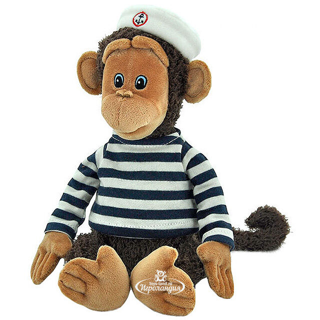 Мягкая игрушка Обезьяна Морячок Максимка 16 см Orange Toys