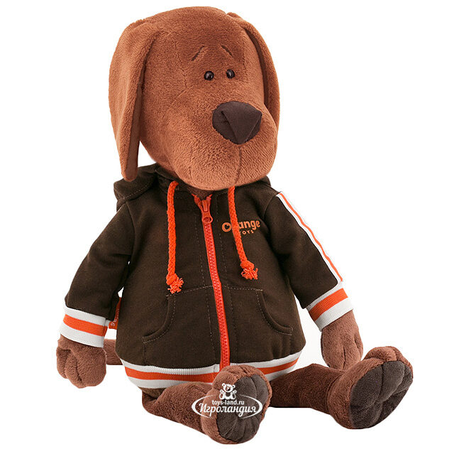 Мягкая игрушка Пес Барбоська в толстовке 30 см, Orange Life Orange Toys (Орандж Тойс)