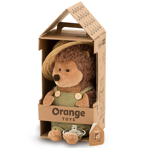 Мягкая игрушка Ёжик Колюнчик: Дачник 20 см, Orange Life Orange Toys