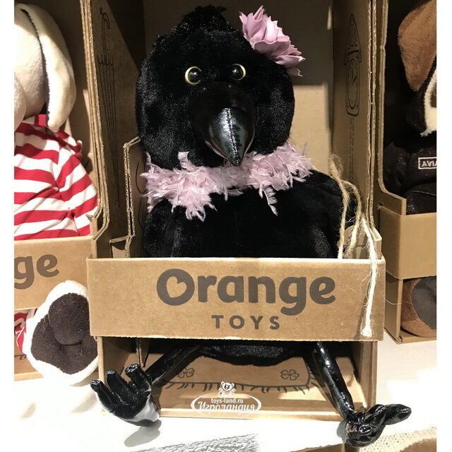 Мягкая игрушка Ворона Клара: В гламуре 20 см, Orange Life Orange Toys
