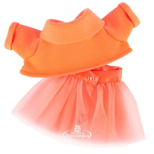 Одежда для Зайки Ми 23 см - Оранжевая курточка и юбка Budi Basa
