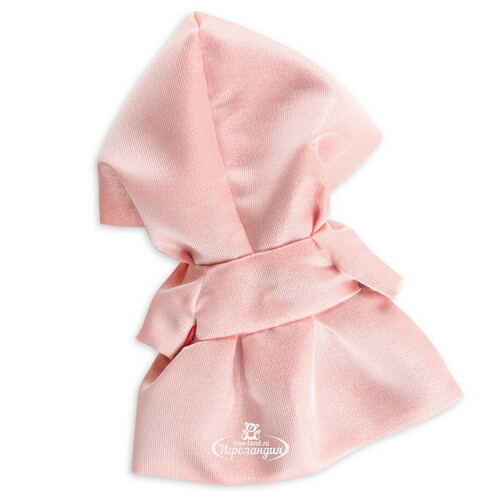 Одежда для Зайки Ми 23 см - Плащ светло-розовый блестящий Budi Basa