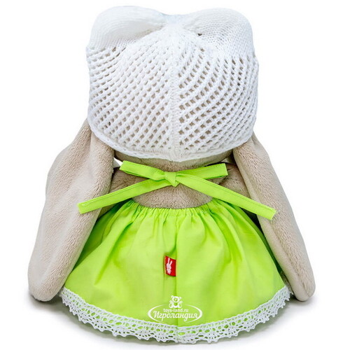 Одежда для Зайки Ми 18 см - Салатовое платье и белая шапочка Budi Basa