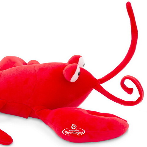 Мягкая игрушка-подушка Лобстер Прескотт 35 см с кармашком для рук, Ocean Collection Orange Toys