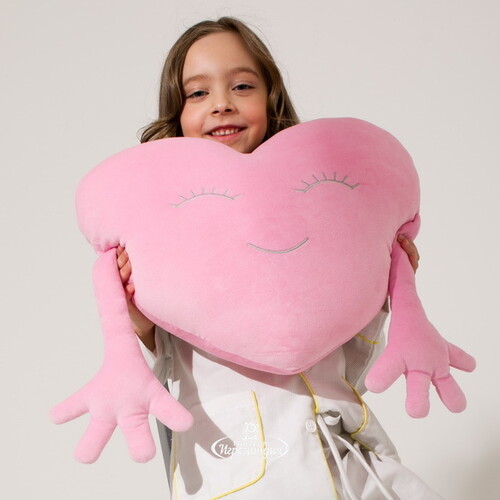 Мягкая игрушка-подушка Сердце 46*32 см, Relax Collection Orange Toys