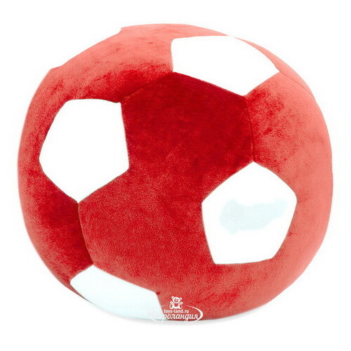 Мягкая игрушка-подушка Мяч 30 см красный, Relax Collection Orange Toys