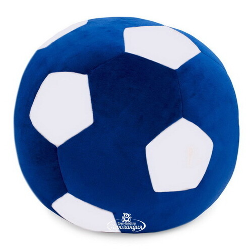 Мягкая игрушка-подушка Мяч 30 см синий, Relax Collection Orange Toys