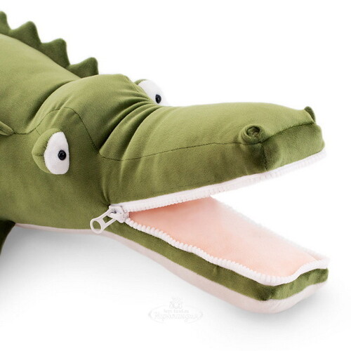 Мягкая игрушка-подушка Крокодил Смайли 80 см Orange Toys