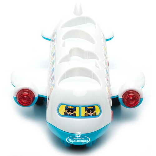 Развивающая игрушка - сортер Самолет, 25 см PlayGo