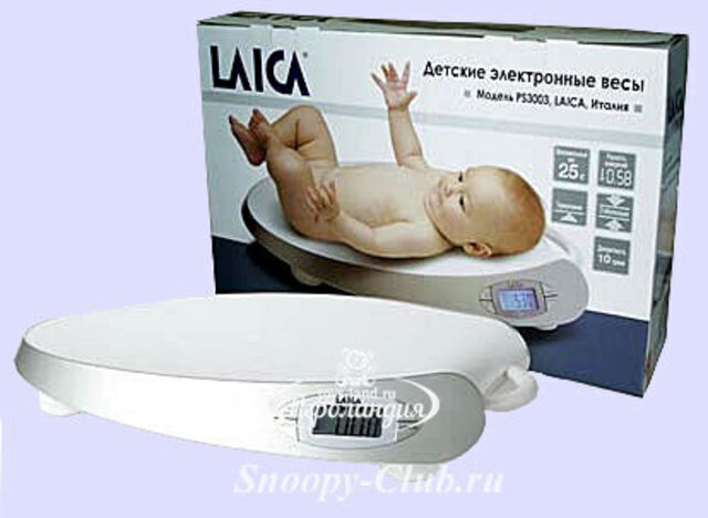 Весы для новорожденных LAICA MAMAN
