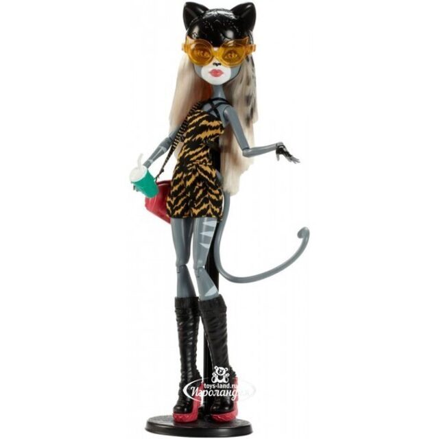 Набор кукол Пурсефона и Мяулодия На скутере 26 см (Monster High) Mattel (Мателл)