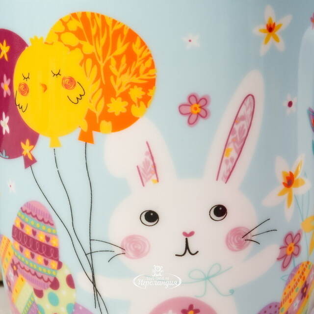 Фарфоровая чашка Кролик с шариками 370 мл Koopman (Купман)