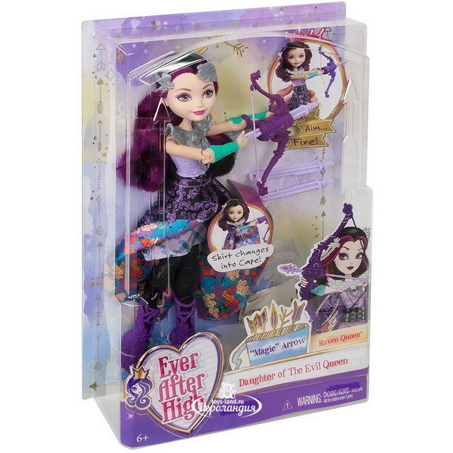 Кукла Рейвен Квин Волшебная стрела 26 см (Ever After High) Mattel
