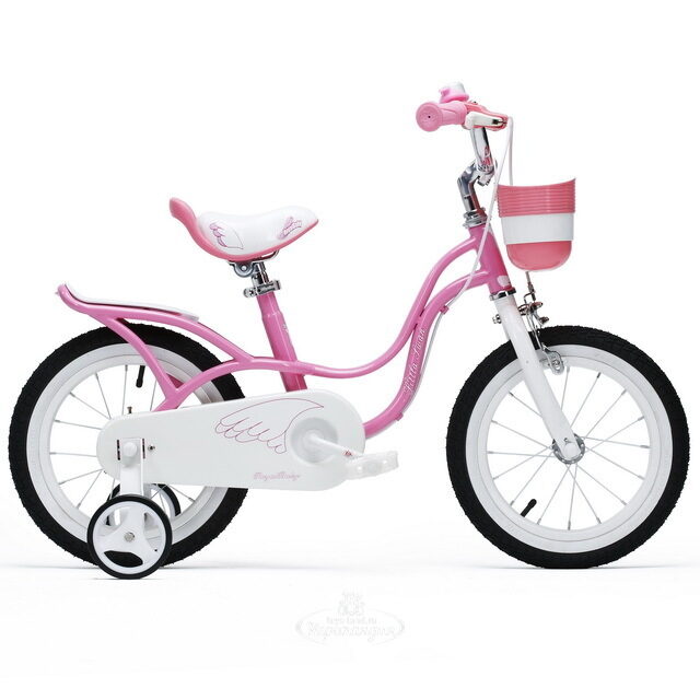 Двухколесный велосипед Royal Baby Little Swan 18" розовый Royal Baby (Роял Бэби)