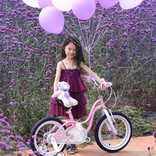 Двухколесный велосипед Royal Baby Little Swan 14" розовый Royal Baby