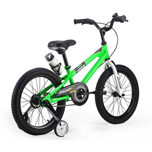 Двухколесный велосипед Royal Baby Freestyle Steel 16" зеленый Royal Baby