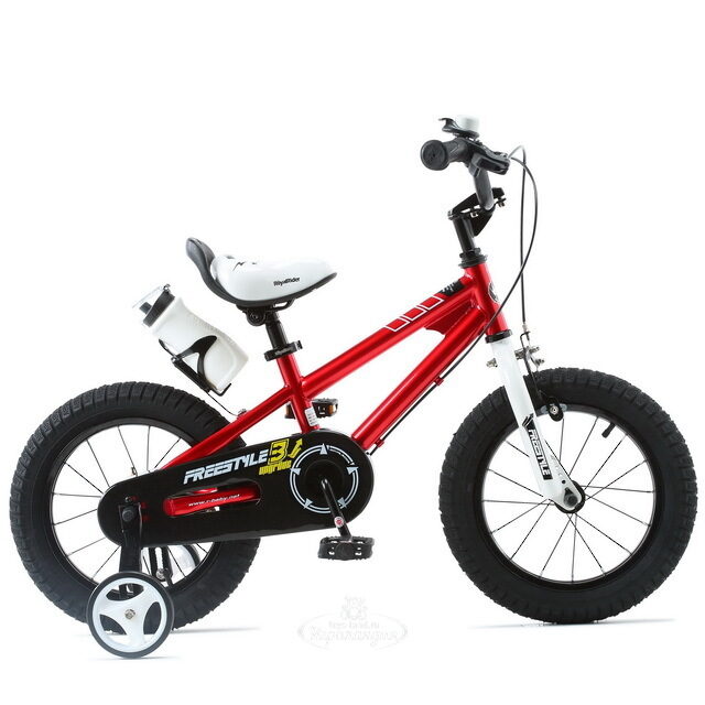 Двухколесный велосипед Royal Baby Freestyle Steel 14" красный Royal Baby