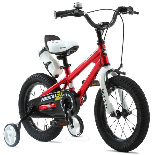 Двухколесный велосипед Royal Baby Freestyle Steel 14" красный Royal Baby