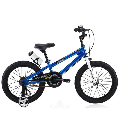 Двухколесный велосипед Royal Baby Freestyle Steel 18" синий Royal Baby