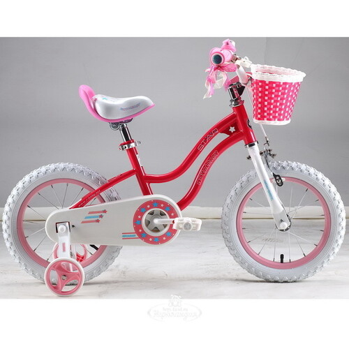 Двухколесный велосипед Royal Baby Stargirl Steel 16" розовый Royal Baby