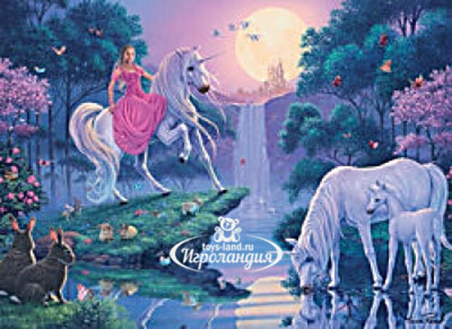 Пазл "Волшебный единорог", 500 элементов, 36х49 см Ravensburger (Равенсбургер)