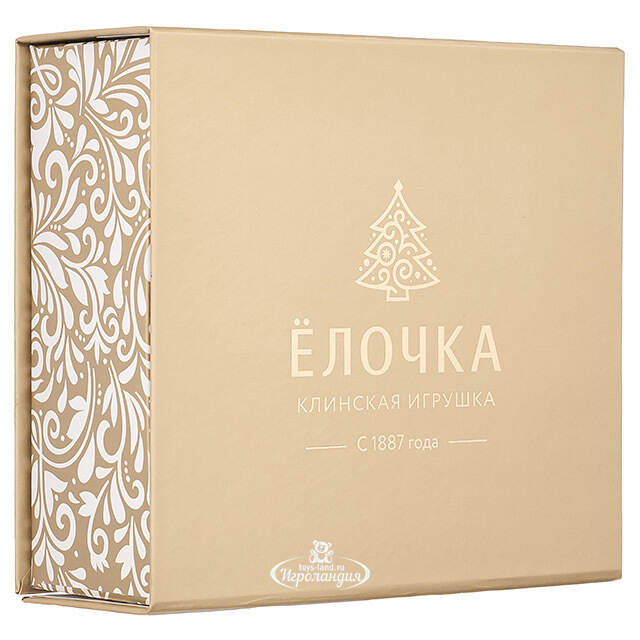 Набор стеклянных елочных игрушек Сувенир - Щелкунчик 5-12 см, 4 шт Фабрика Елочка