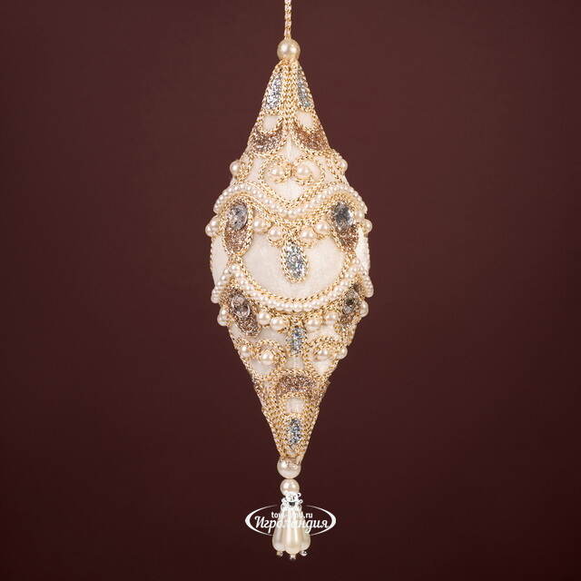 Ёлочная игрушка винтажная Вивиана - Роскошь Вероны 21 см, подвеска Kurts Adler