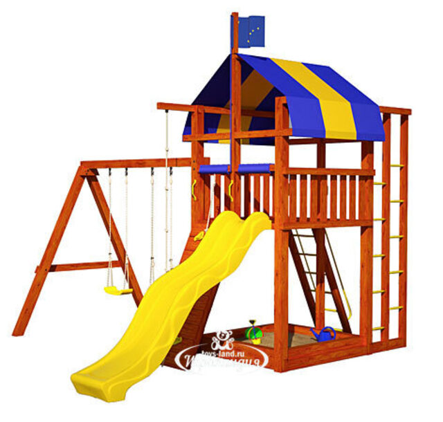 Детская игровая площадка Аляска для улицы, дерево Самсон