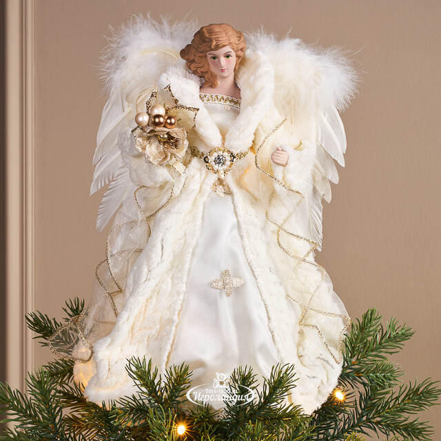 Верхушка на елку Ангел Мэделин 31 см Goodwill