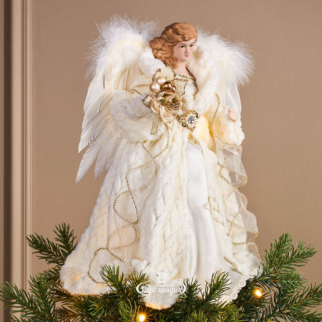 Верхушка на елку Ангел Мэделин 31 см Goodwill