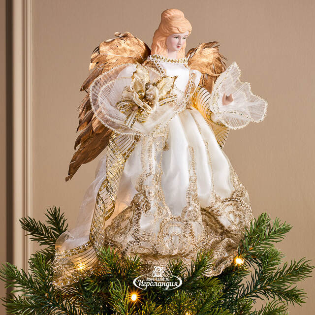 Верхушка на елку Ангел Бриана 31 см Goodwill