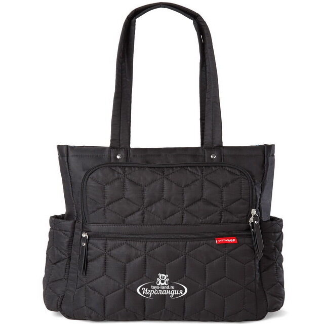 Сумка для мамы на коляску Forma Pack&Go, 43*38*14 см, черный Skip Hop (Скип Хоп)