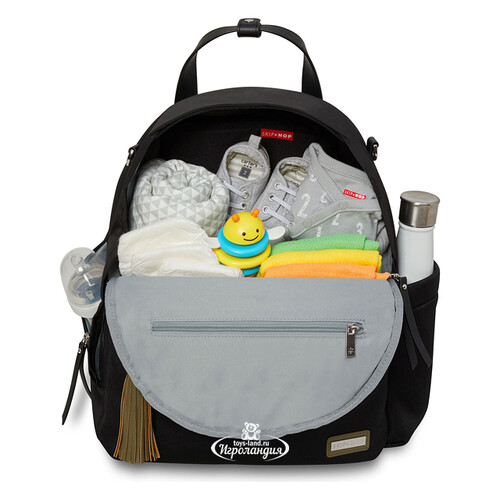 Рюкзак для мамы Nolita Neoprene Diaper 46*33 см камуфляжный с черным Skip Hop