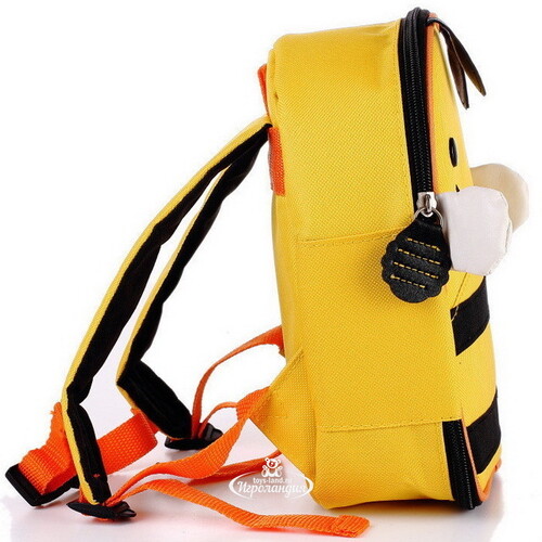 Мини-рюкзак с поводком для малышей Пчела Бруклин 23 см Skip Hop