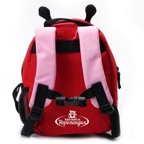Мини-рюкзак с поводком для малышей Божья коровка Ливи, 23 см Skip Hop