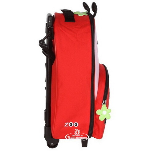 Детский чемодан на колесиках Божья коровка Ливи, 32*46 см Skip Hop