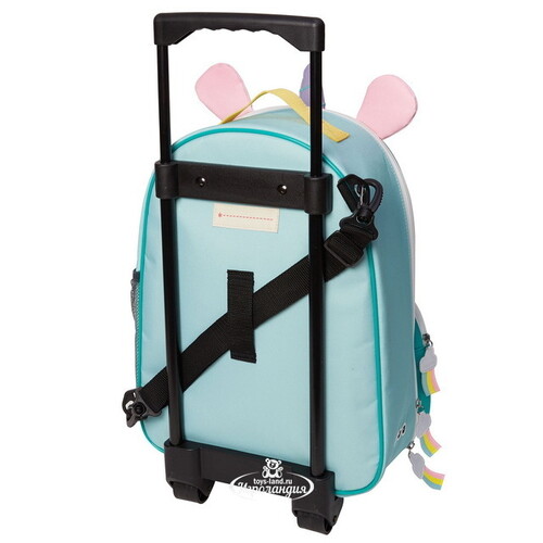 Детский чемодан на колесиках Единорог Эврика, 32*46 см Skip Hop