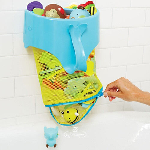 Органайзер для игрушек в ванной Китенок, 32*27*21 см Skip Hop