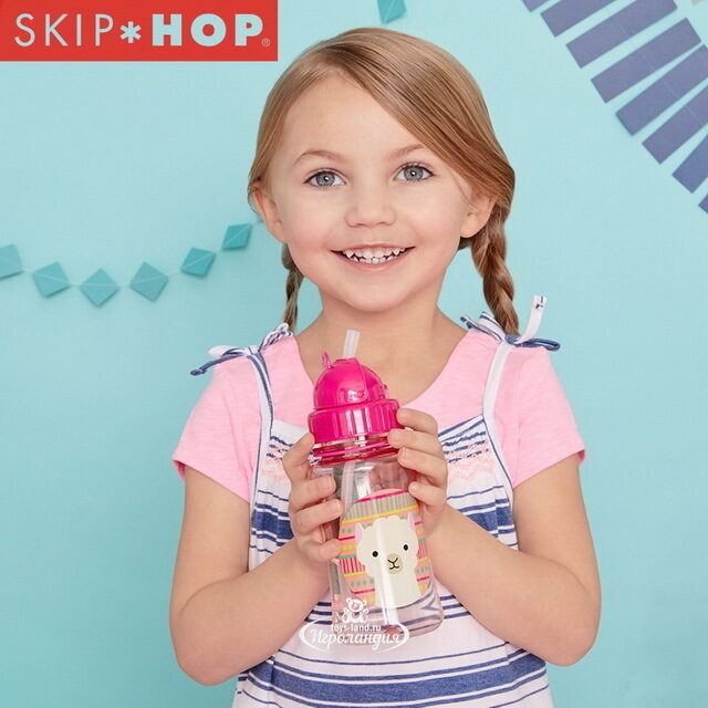 Поильник с трубочкой Лама Луна 350 мл Skip Hop (Скип Хоп)