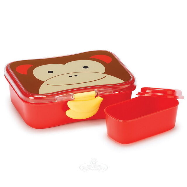 Ланч бокс 2 в 1 Обезьянка Маршалл 700 мл Skip Hop (Скип Хоп)
