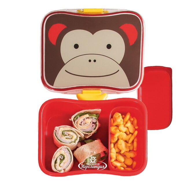 Ланч бокс 2 в 1 Обезьянка Маршалл 700 мл Skip Hop (Скип Хоп)