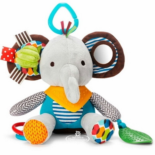 Развивающая игрушка Слон с прорезывателем, 25 см Skip Hop