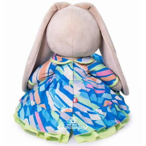 Мягкая игрушка Зайка Ми в платье с оборками 34 см коллекция Город Budi Basa