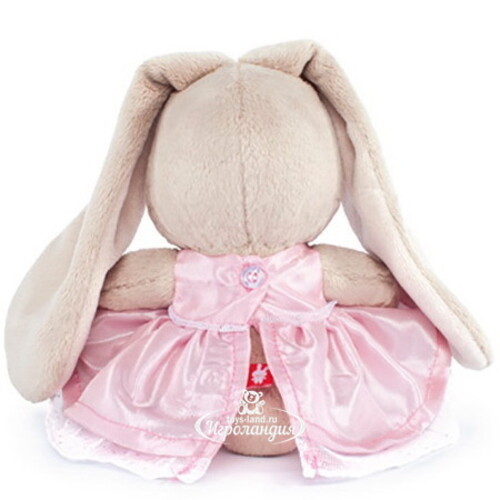 Мягкая игрушка Зайка Ми в розовом платье 15 см коллекция Малыши Budi Basa