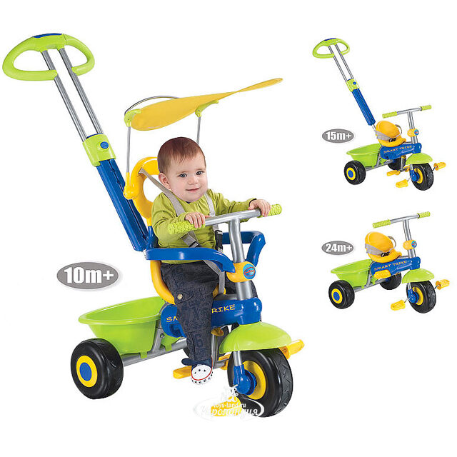 Трехколесный велосипед Smart Trike PLUS 1261100 Smart Trike