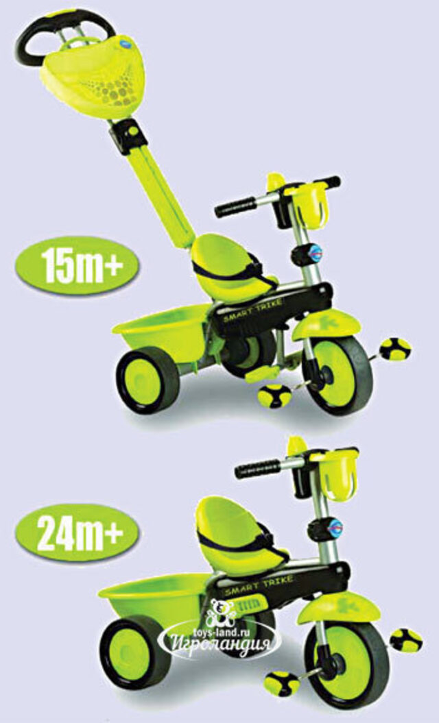 Велосипед Smart Trike 3 в 1 зеленый купить в интернет-магазине ...