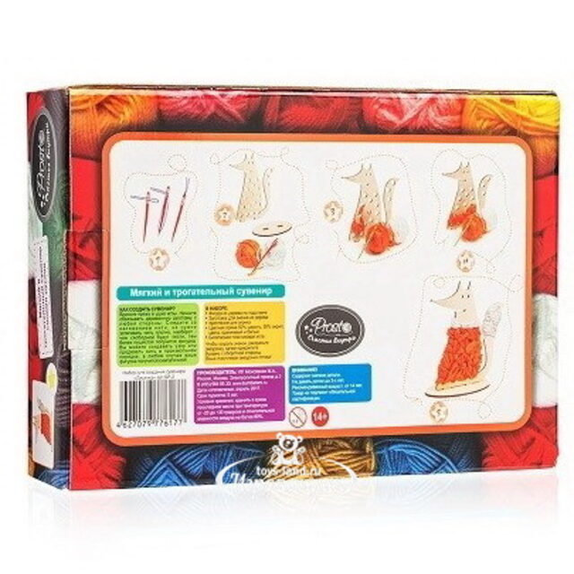 Набор для декорирования нитками Лисичка Prosto (Просто)