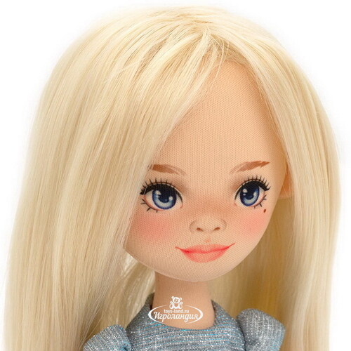 Мягкая кукла Sweet Sisters: Mia в голубом платье 32 см, коллекция Вечерний шик Orange Toys